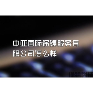 中亞國際保鏢服務有限公司怎么樣